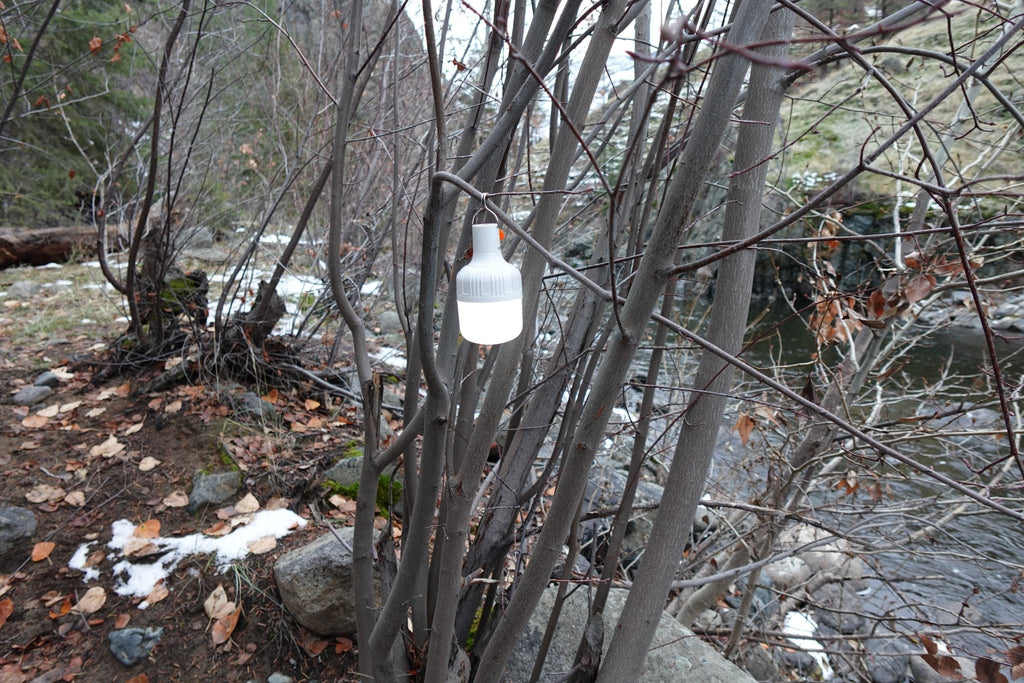 Light Lantern - LED Bulb - Cambium Camping