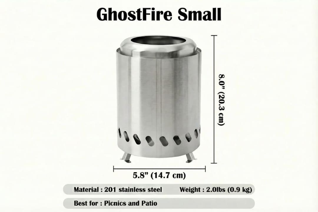 GhostFire - Smokeless Portable Stove
